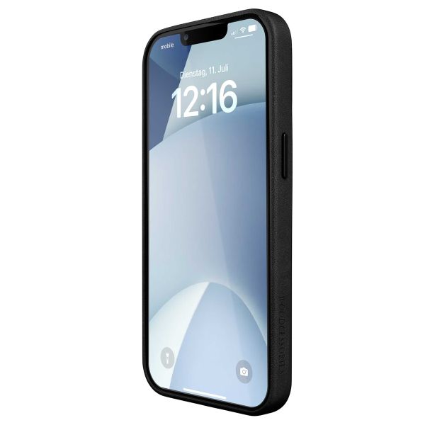 Woodcessories Bio Leather Case MagSafe Apple iPhone 15 - Zwart