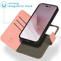 imoshion Uitneembare 2-in-1 Luxe Bookcase Apple iPhone 14 Pro - Roze