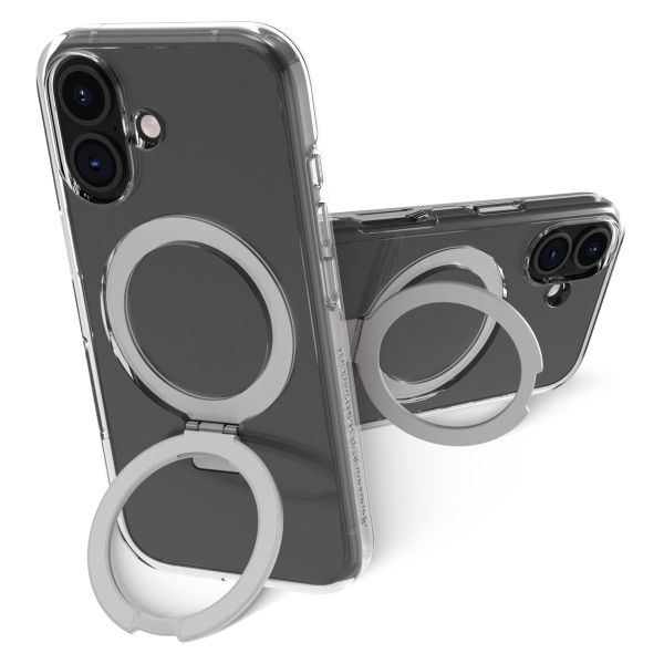 dbramante1928 Iceland Ultra D3O Backcover met MagSafe Stand Apple iPhone 16 - Clear