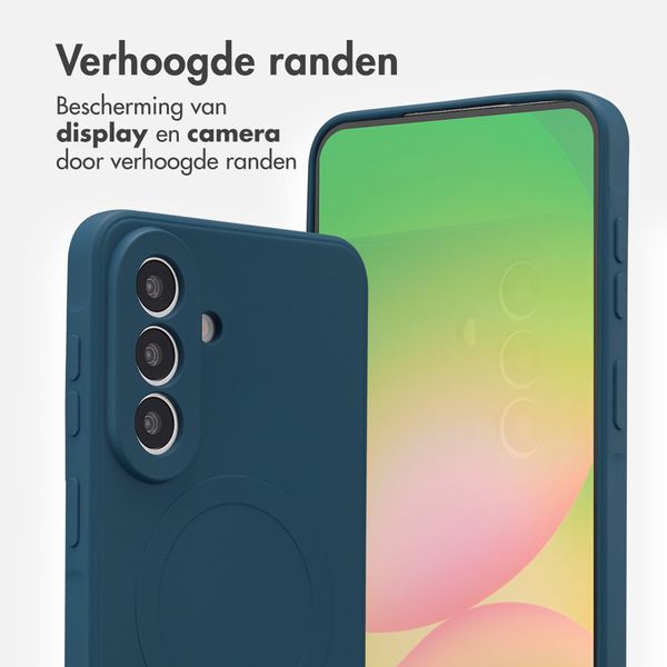 imoshion Color Backcover met MagSafe Samsung Galaxy A57 (5G) - Donkerblauw