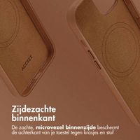 Accezz MagSafe Leather Backcover Apple iPhone 13 - Sienna Brown