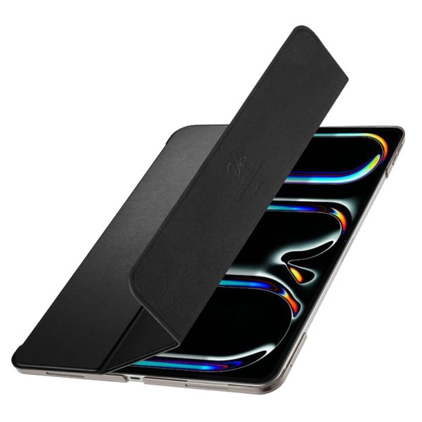 Spigen Smart Fold Bookcase iPad Pro 13 (2024) M4 - Zwart