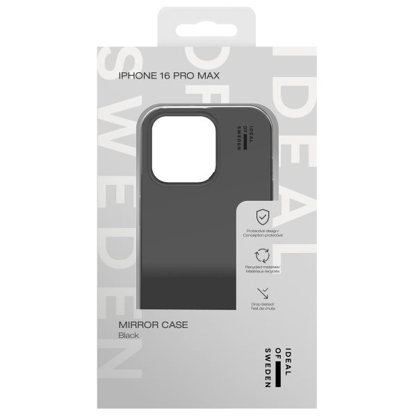 iDeal of Sweden Mirror Case iPhone 16 Pro Max - Mirror Black