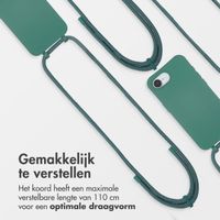 imoshion Color Backcover met afneembaar koord MagSafe Apple iPhone 16e - Donkergroen