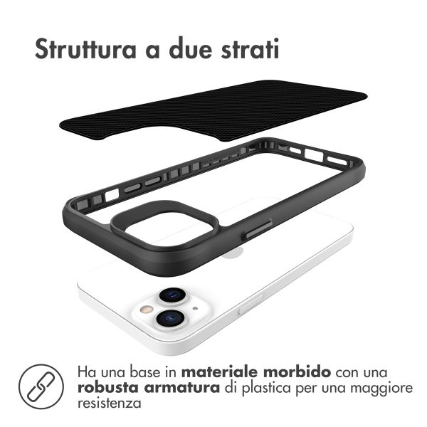 imoshion Rugged Hybrid Case Apple iPhone 14 Plus - Zwart