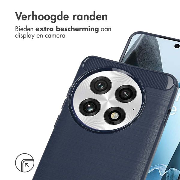 imoshion Brushed Backcover OnePlus 13 - Donkerblauw