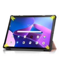 imoshion Trifold Bookcase Lenovo Tab M10 Plus (3rd gen) - Rosé Goud