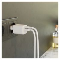 Zens Compact Oplader USB-C / USB-A 30W - Power Adapter - Wit