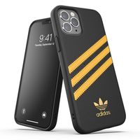 adidas Originals Samba Backcover iPhone 12 (Pro) - Zwart / Goud