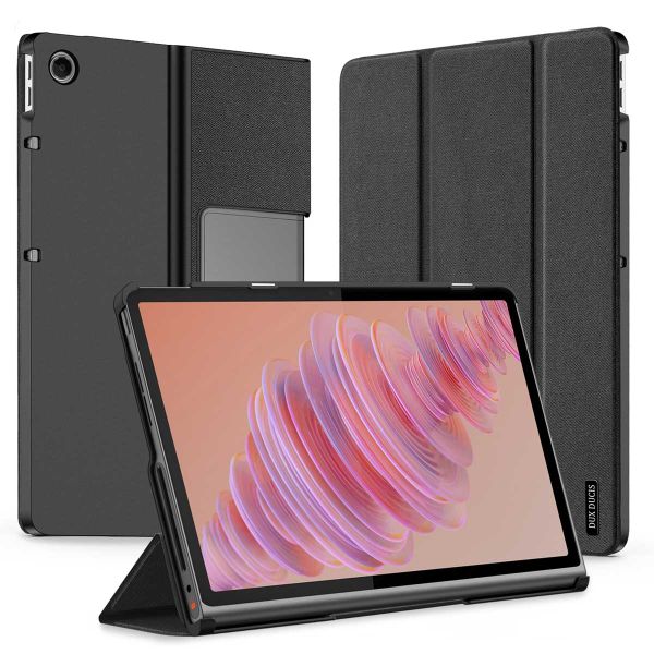 Dux Ducis Domo Bookcase Lenovo Tab Plus - Zwart