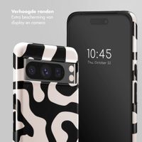 Selencia Vivid Tough Backcover Google Pixel 8 Pro - Art Wave Black