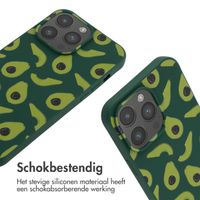 imoshion Siliconen design hoesje met koord Apple iPhone 14 Pro Max - Avocado Green