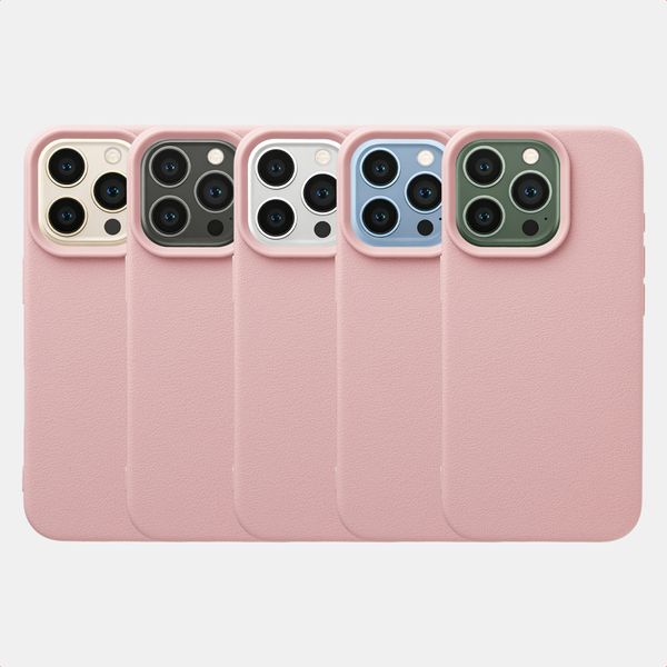 imoshion Texture Backcover Apple iPhone 13 Pro - Roze