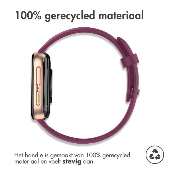 imoshion Siliconen Sport bandje Oppo Watch 46 mm - Bordeaux