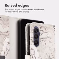 imoshion Design Bookcase Samsung Galaxy A26 - Sandy Marble