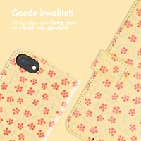 imoshion Design Bookcase Apple iPhone 16e - Sunny Yellow Petite Flowers
