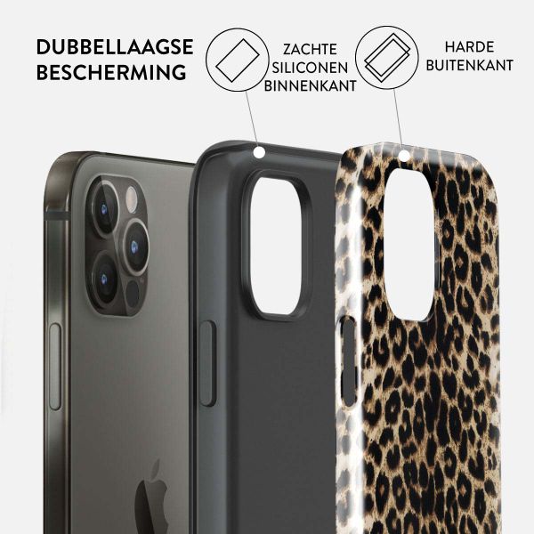 Burga Tough Backcover Apple iPhone 12 (Pro) - Player