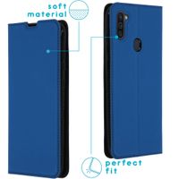 imoshion Slim Folio Bookcase Samsung Galaxy M11 / A11 - Donkerblauw