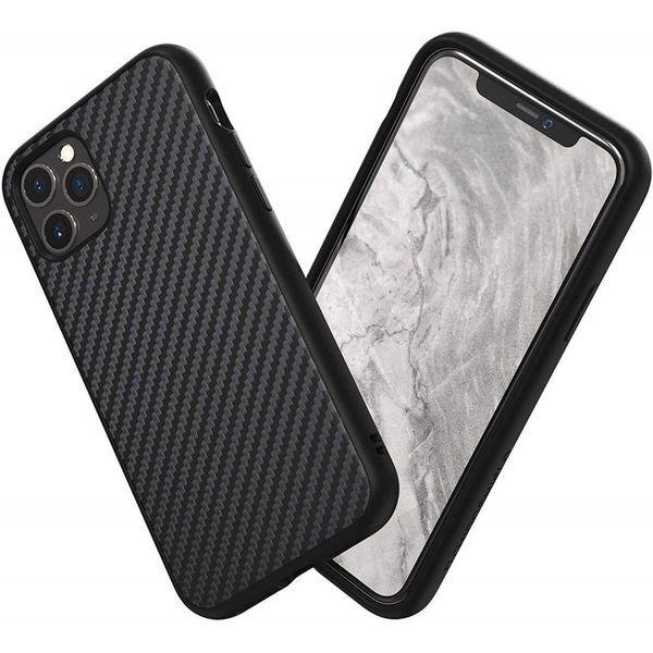 RhinoShield SolidSuit Backcover iPhone 11 Pro - Carbon Fiber Black