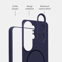 Accezz Grip Backcover met MagSafe Samsung Galaxy S26 Ultra - Donkerblauw