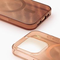 iDeal of Sweden Clear Case MagSafe Apple iPhone 16 Pro - Mocha Mousse