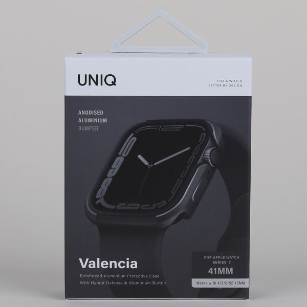 Uniq Valencia Apple Watch Case 4-6 / SE - 40/41 mm - Graphite