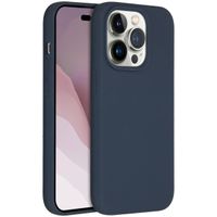 Accezz Liquid Silicone Back Cover Apple iPhone 14 Pro - Dark Blue