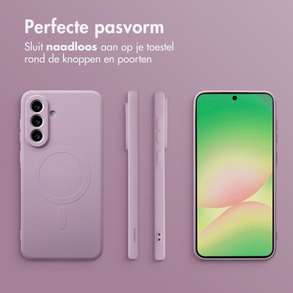 imoshion Color Backcover met MagSafe Samsung Galaxy A56 - Paars