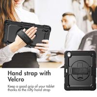 Accezz Rugged Back Cover with shoulder strap Apple iPad Air 13 inch (2026) M4 / (2025) M3 / (2024) M2 - Black
