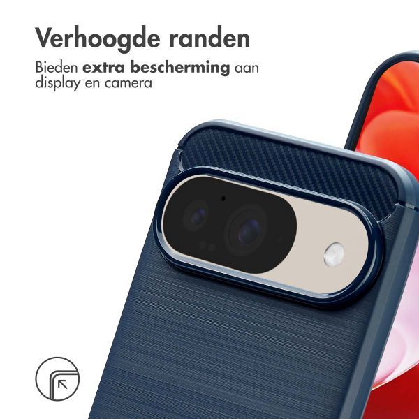 imoshion Brushed Backcover Google Pixel 10 - Donkerblauw