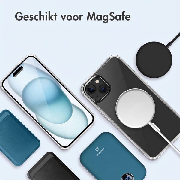 imoshion Protective Backcover met MagSafe Apple iPhone 15 - Transparant