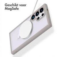 Accezz Ring Stand Backcover met MagSafe Samsung Galaxy S24 Ultra - Grijs