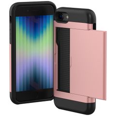 imoshion Backcover met pasjeshouder Apple iPhone SE (2022 / 2020) / 8 / 7 - Rosé Goud