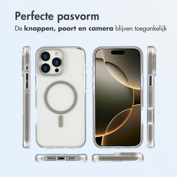 imoshion Combat MagSafe Backcover Apple iPhone 16 Pro Max - Grijs
