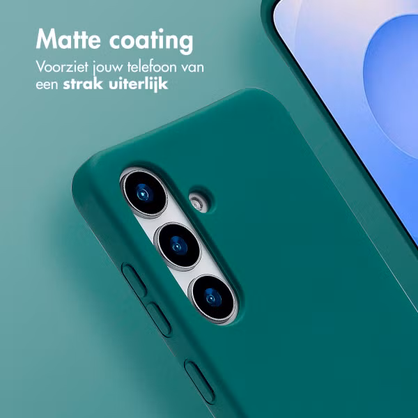 imoshion Color Backcover met afneembaar koord MagSafe Samsung Galaxy S24 / S25 - Donkergroen