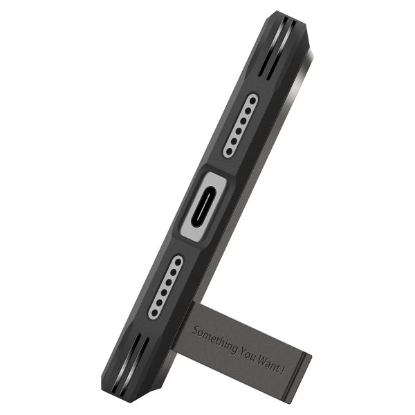 Spigen Tough Armor Backcover MagSafe Apple iPhone 18 Pro / 17 Pro - Gunmetal