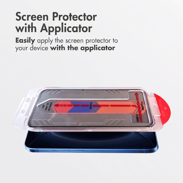 Accezz Privacy Tempered Glass Screen Protector + Applicator Apple iPhone 18 Pro / 17 Pro