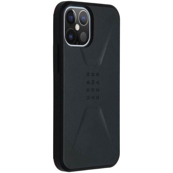 UAG Civilian Backcover iPhone 12 Pro Max - Zwart