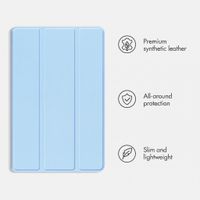 imoshion Trifold Book Case Apple iPad Air 13 inch (2026) M4 / (2025) M3 / (2024) M2 - Light Blue