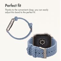 imoshion Corduroy strap Apple Watch | 38/40/41/42 mm - Light Blue