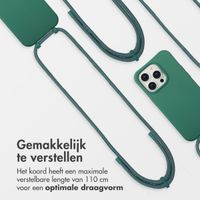 imoshion Color Backcover met afneembaar koord met MagSafe Apple iPhone 14 Pro - Donkergroen