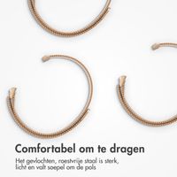 imoshion Milanees magnetisch bandje Google Pixel Watch 3 / 4 (45 mm) - Rose Gold