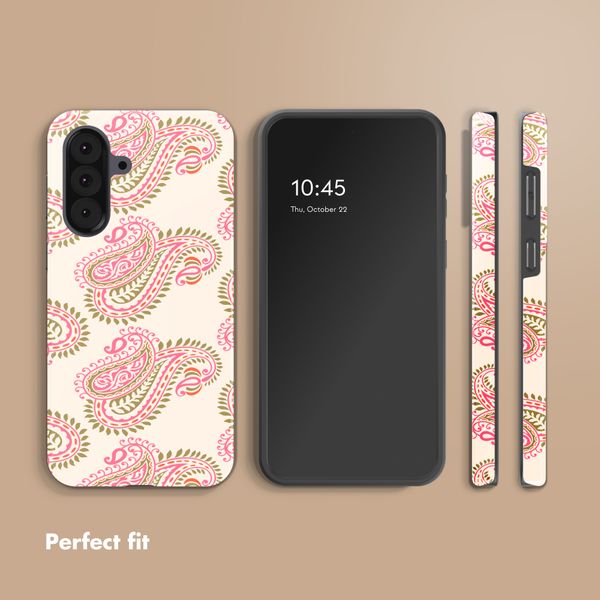 Selencia Vivid Back Cover Samsung Galaxy A37 (5G) - Paisley Blush
