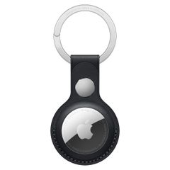 Apple Leather Key Ring Apple AirTag - Midnight