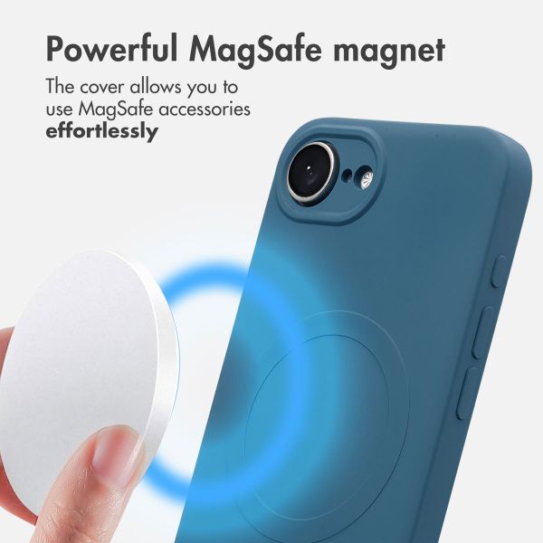 imoshion Colour Back Cover with MagSafe Apple iPhone 17e / 16e - Dark Blue