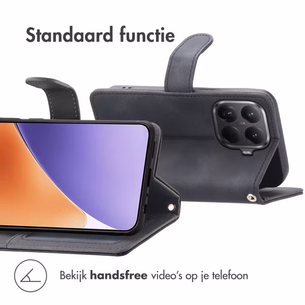 imoshion Bookcase met koord Xiaomi 15T Pro - Zwart