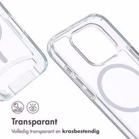 imoshion MagSafe Backcover met afneembaar koord Apple iPhone 16 Pro - Transparant