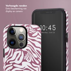 Selencia Vivid Backcover Apple iPhone 13 Pro - Trippy Swirl Dark Rose