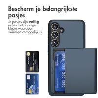 imoshion Backcover met pasjeshouder Samsung Galaxy S24 Plus - Donkerblauw