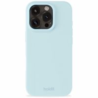 Holdit Silicone Case iPhone 16 Pro - Mineral Blue